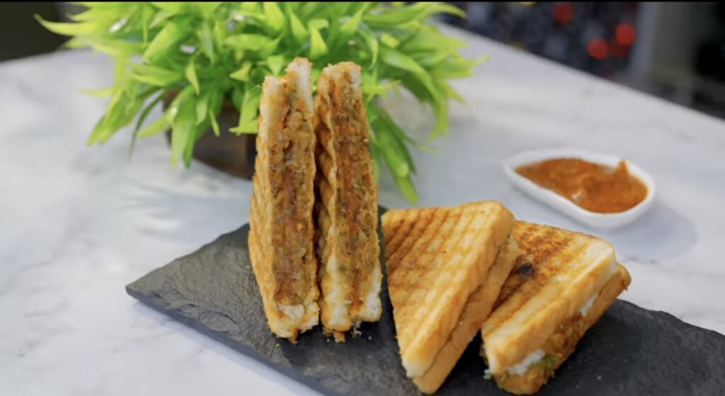 Veg grilled sandwich